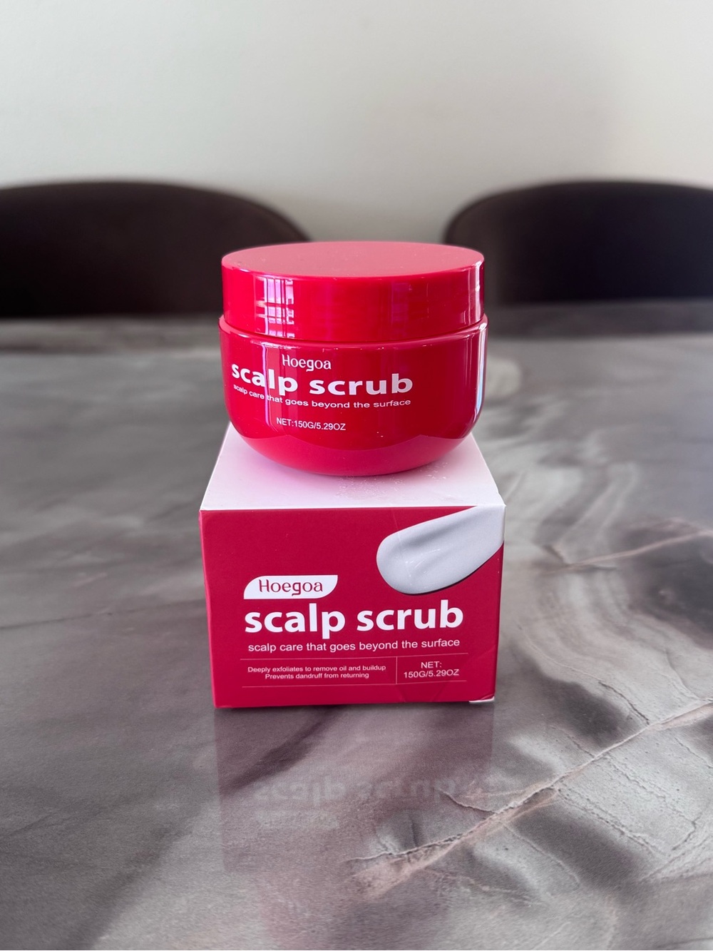 Nourishing Scalp Scrub Shampoo for Dry Hair Deep Cleansing, Gentle Exfoliation